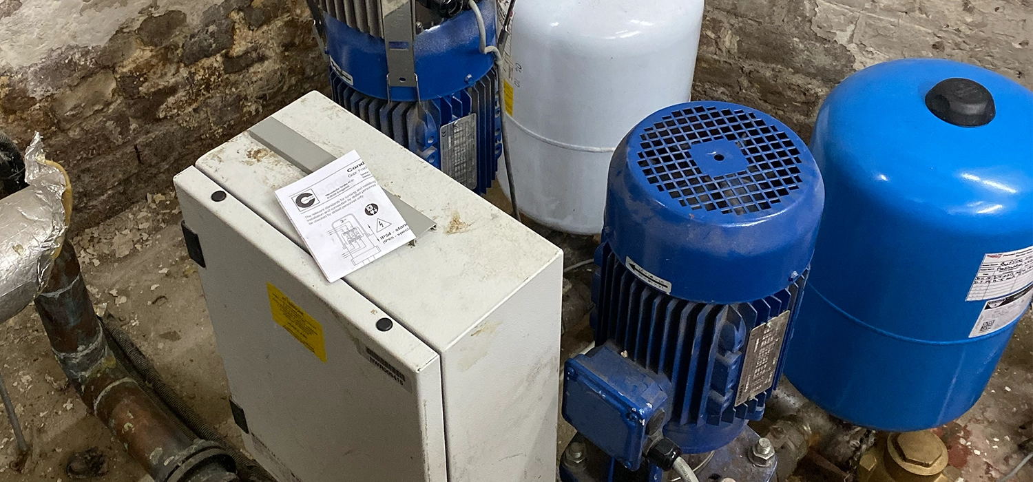 Urgent maintenance of a sewage pump by Alton Facility Services